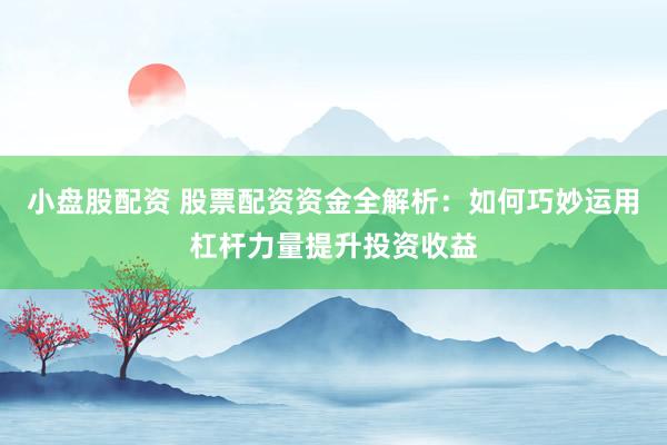 小盘股配资 股票配资资金全解析：如何巧妙运用杠杆力量提升投资收益